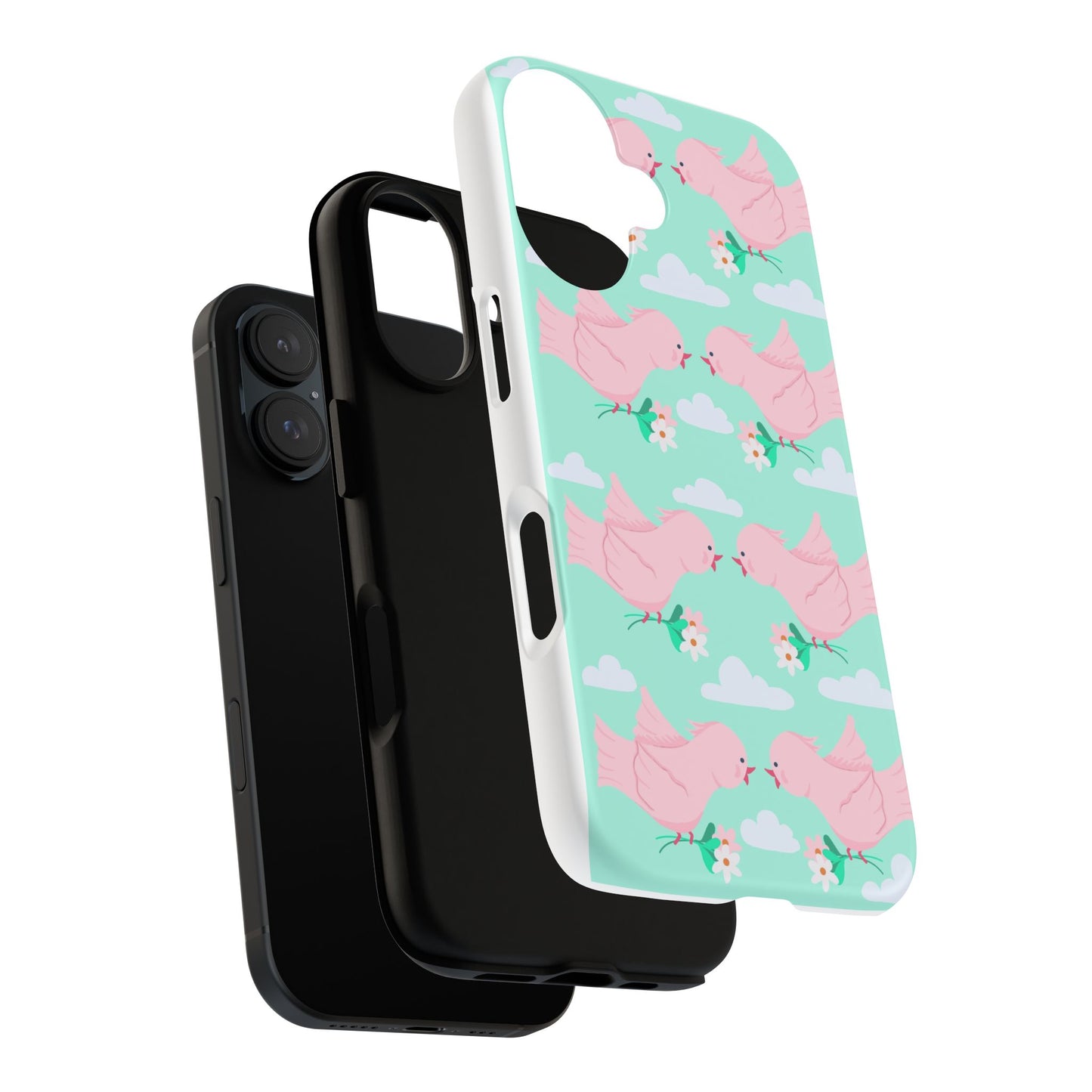 Cute Bird Tough Phone Case