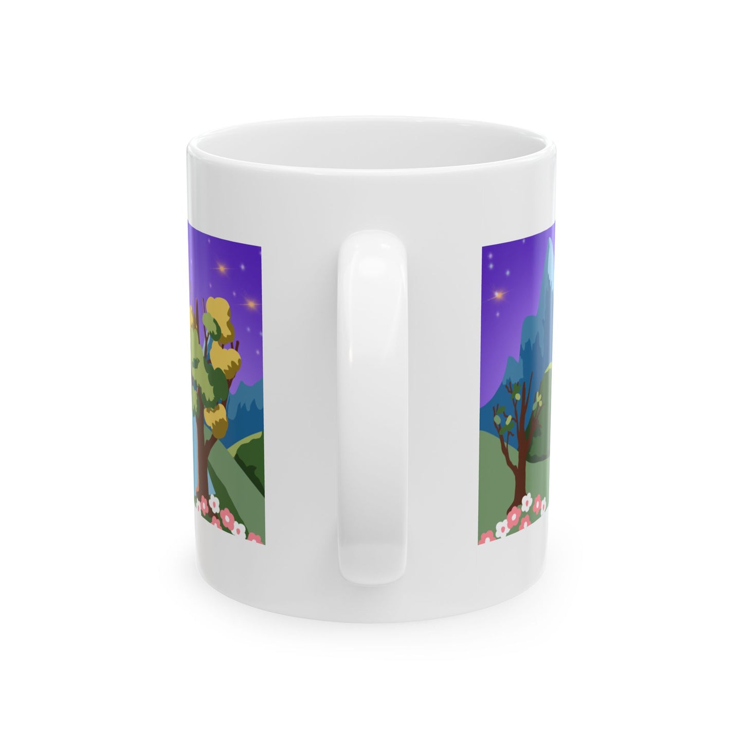 Mountain Sunset Ceramic Mug