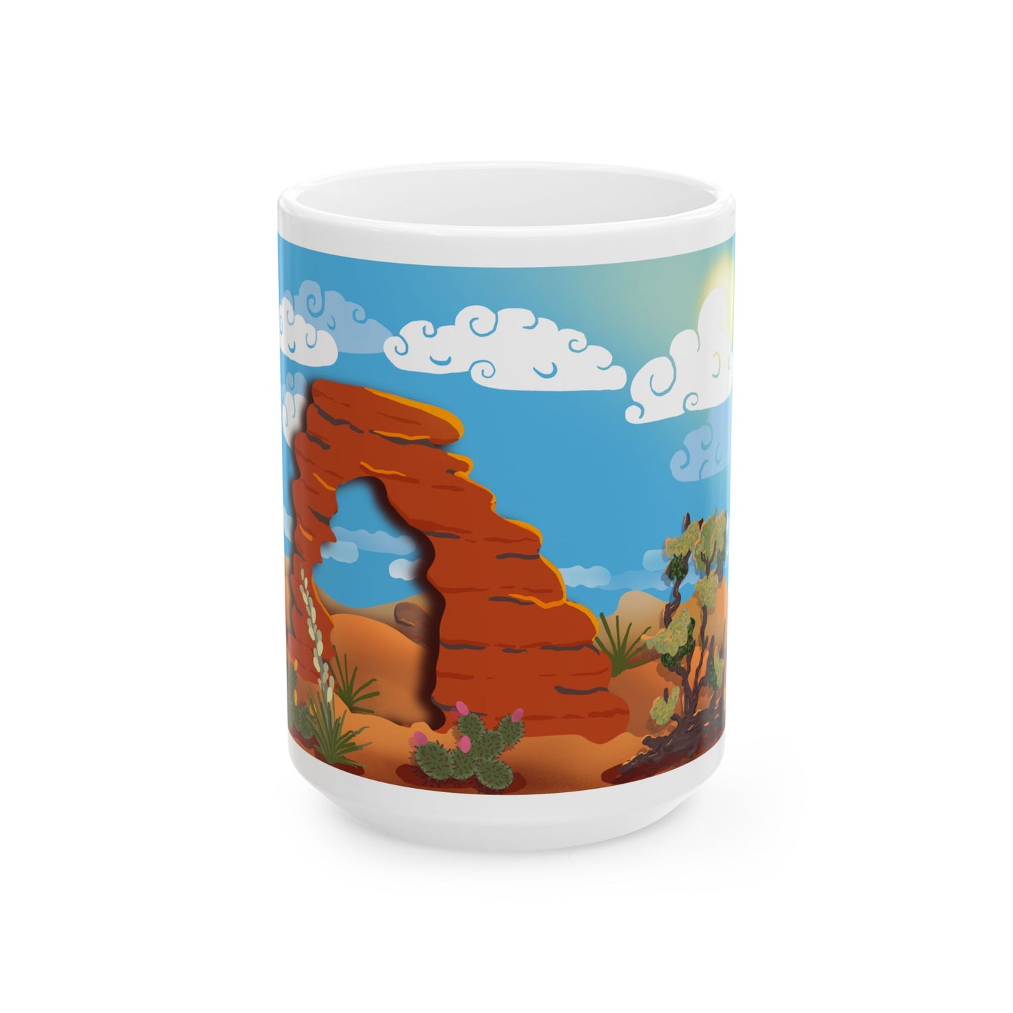 Desert Arch Ceramic Mug
