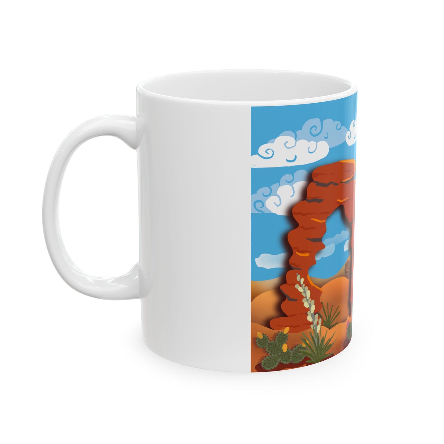 Desert Arch Ceramic Mug