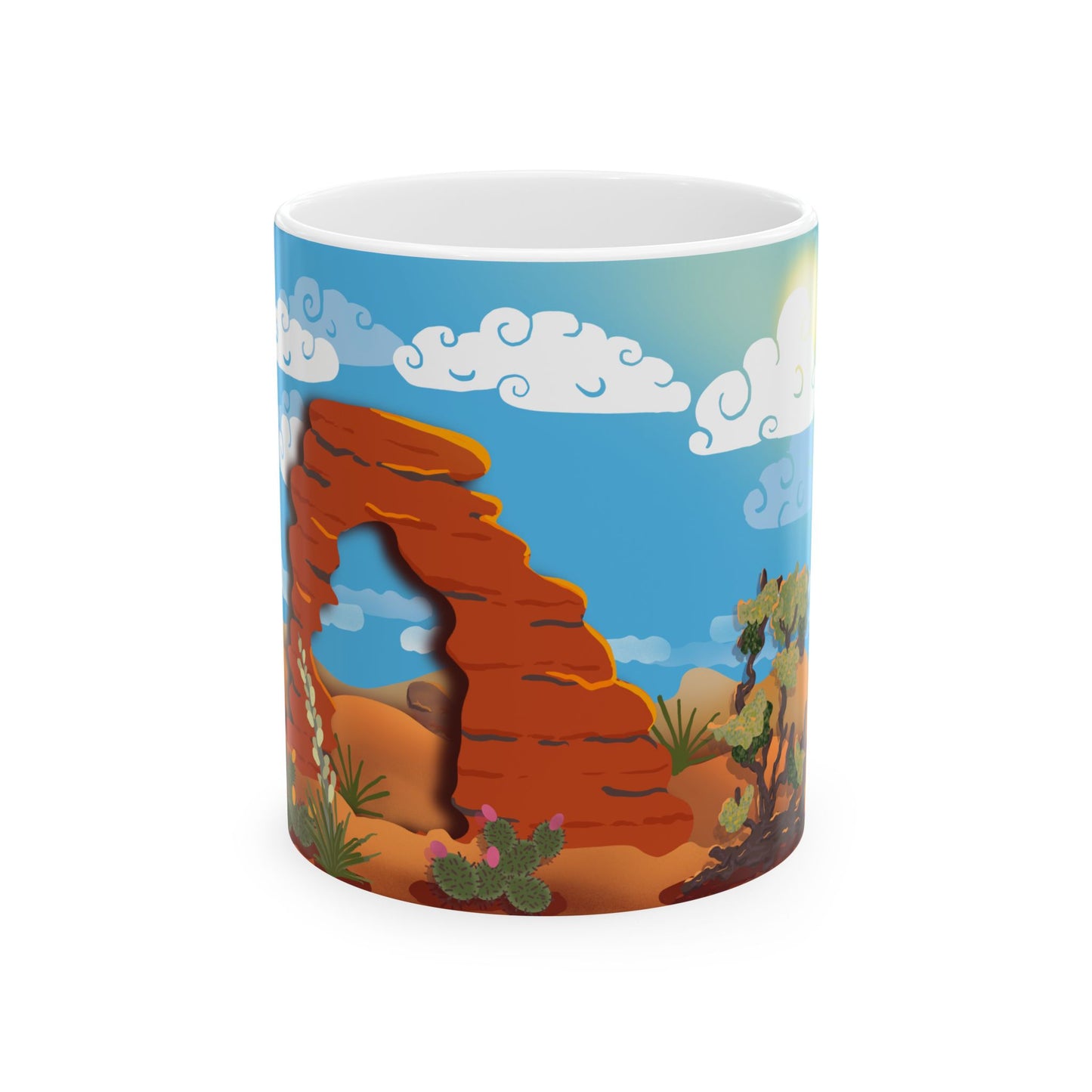 Desert Arch Ceramic Mug