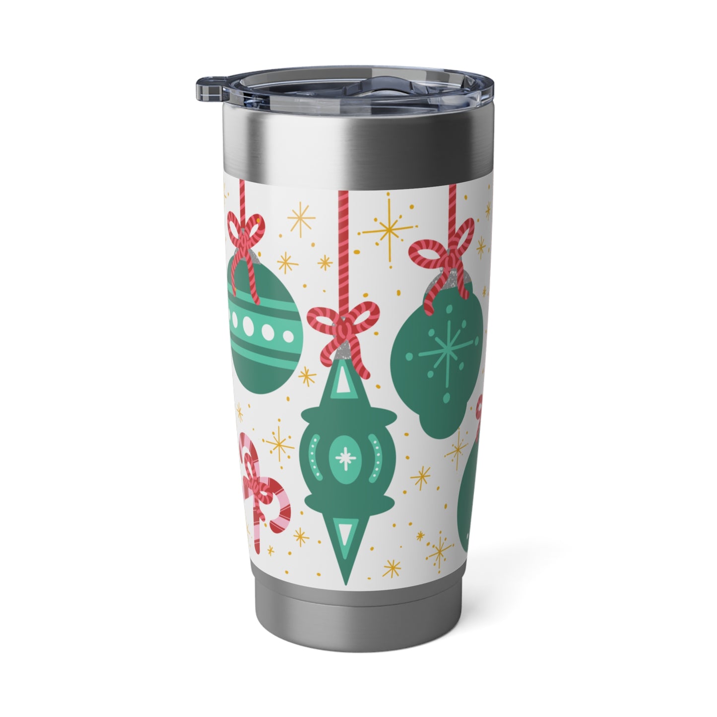 Green Christmas Ornament 20oz Tumbler | Travel Mug