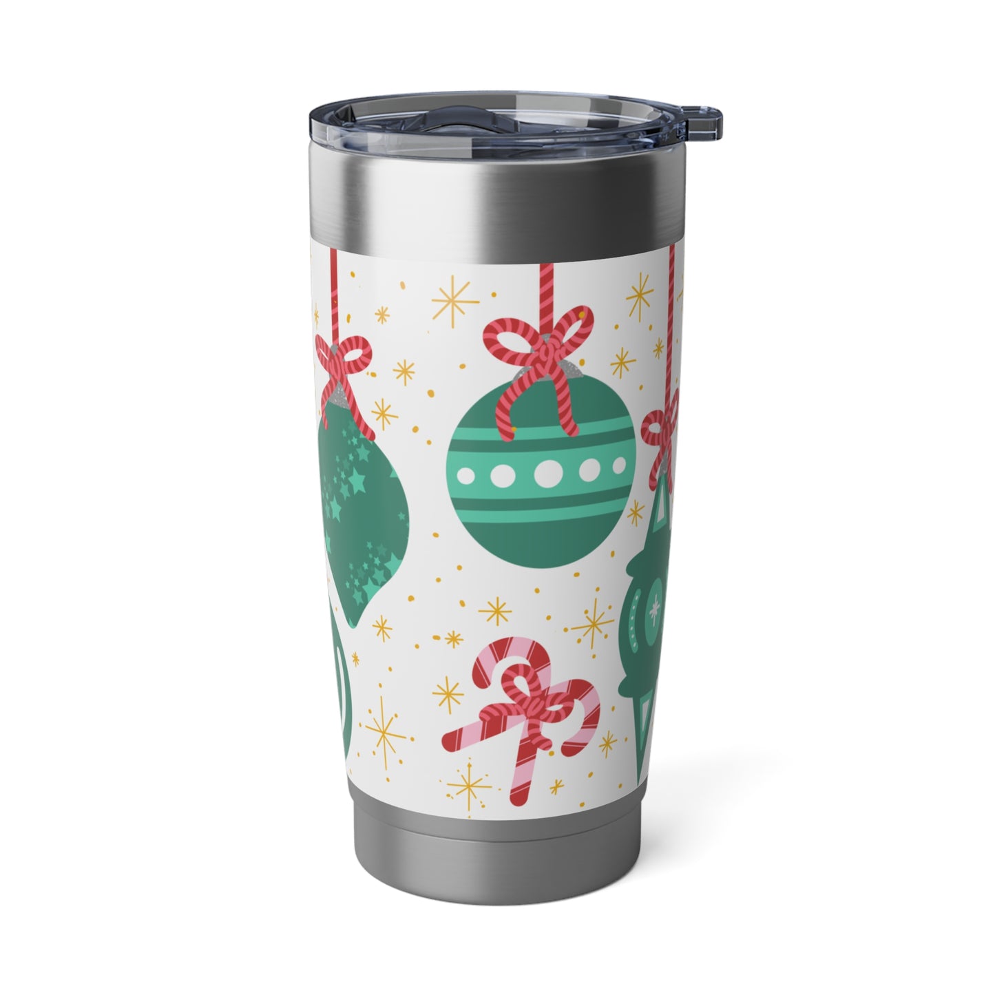 Green Christmas Ornament 20oz Tumbler | Travel Mug