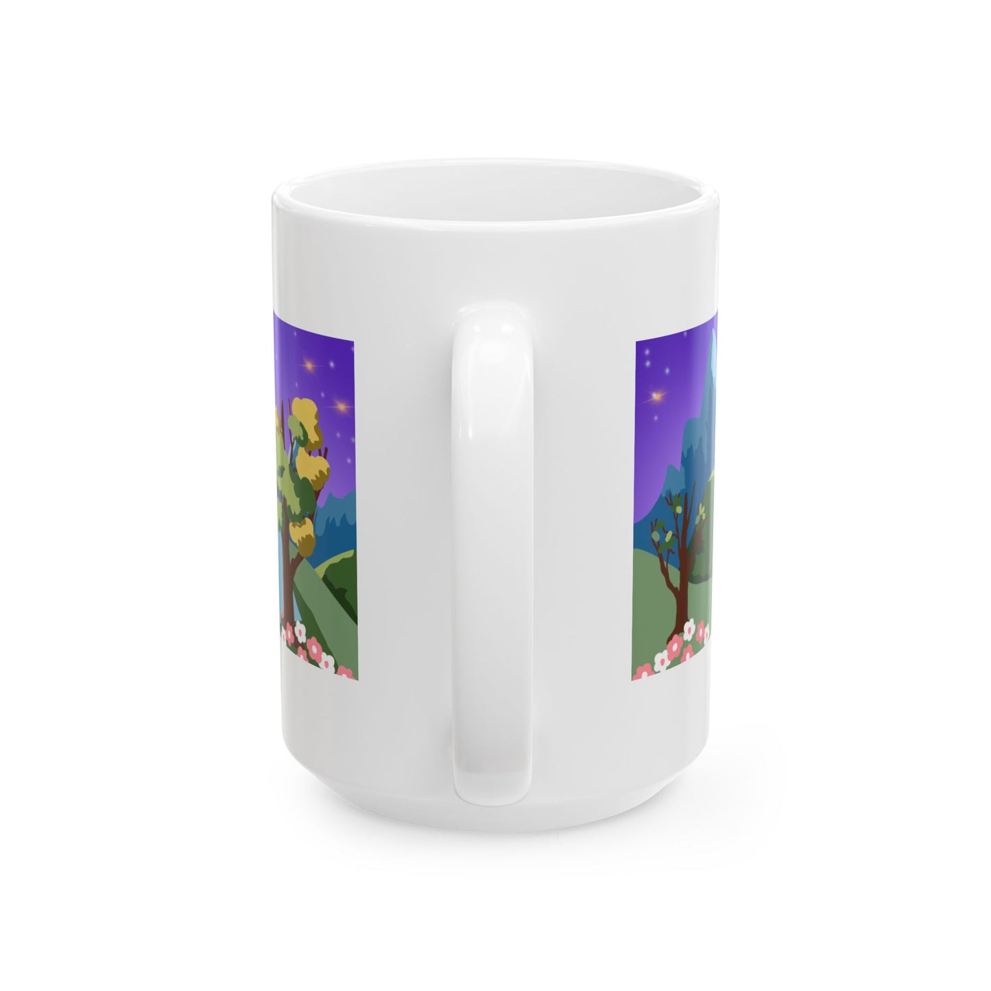 Mountain Sunset Ceramic Mug