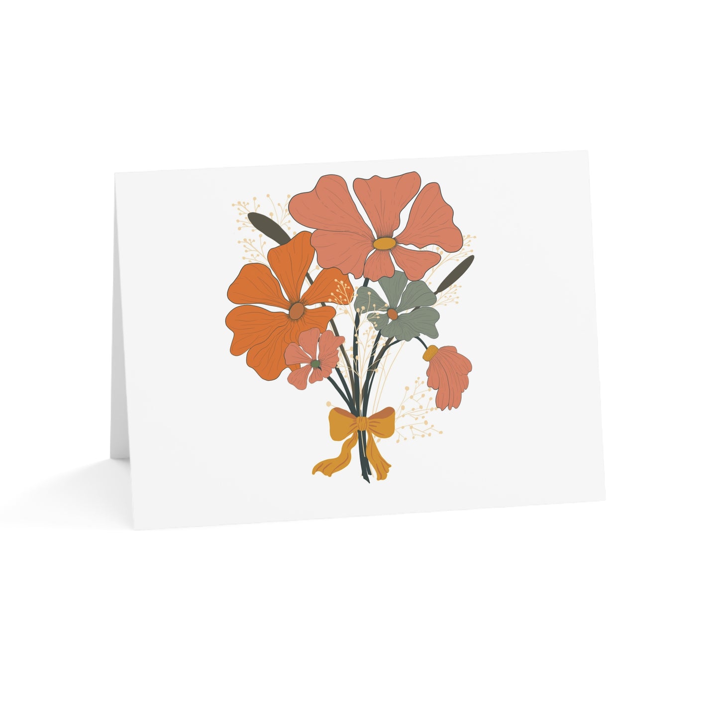 Fall Floral Note Cards - Nature-Inspired Cards for All Occasions